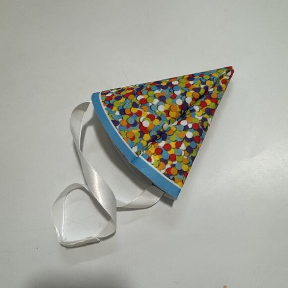 Build A Bear Workshop Happy Birthday Party Hat BAB Clothes - Picture 3 of 5